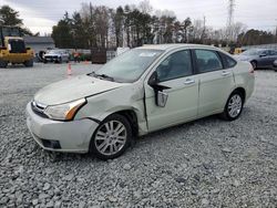 Salvage cars for sale at Mebane, NC auction: 2010 Ford Focus SEL