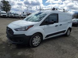 Salvage trucks for sale at East Granby, CT auction: 2020 Ford Transit Connect XL