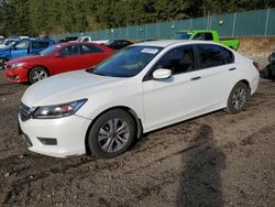 Salvage cars for sale at Graham, WA auction: 2014 Honda Accord LX