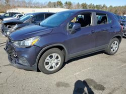 Salvage cars for sale at Exeter, RI auction: 2018 Chevrolet Trax LS