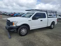 Salvage trucks for sale at San Diego, CA auction: 2018 Ford F150 Super Cab