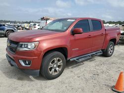 Salvage cars for sale at Houston, TX auction: 2015 Chevrolet Colorado Z71