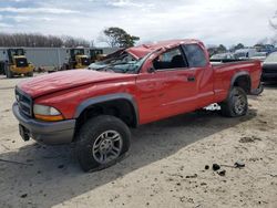 Salvage cars for sale at Hampton, VA auction: 2002 Dodge Dakota Base