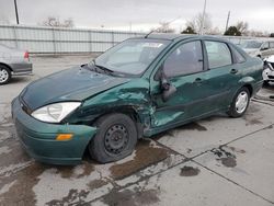 Salvage cars for sale at Littleton, CO auction: 2001 Ford Focus LX