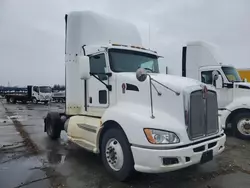 Salvage trucks for sale at Woodhaven, MI auction: 2010 Kenworth Construction T660