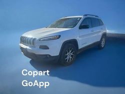 Salvage cars for sale at North Billerica, MA auction: 2017 Jeep Cherokee L