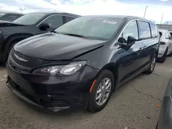 Salvage cars for sale at North Las Vegas, NV auction: 2022 Chrysler Voyager LX