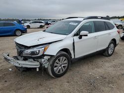 Salvage cars for sale at Houston, TX auction: 2017 Subaru Outback 2.5I Premium