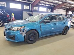 Salvage cars for sale at East Granby, CT auction: 2017 Subaru Impreza