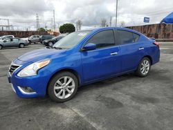 Salvage cars for sale at Wilmington, CA auction: 2015 Nissan Versa S