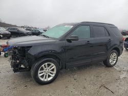 Salvage cars for sale at West Warren, MA auction: 2017 Ford Explorer