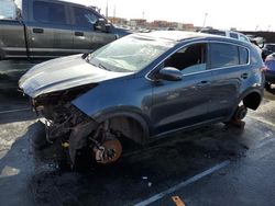 Salvage cars for sale at Wilmington, CA auction: 2019 KIA Sportage LX