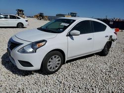 Salvage cars for sale at Taylor, TX auction: 2017 Nissan Versa S