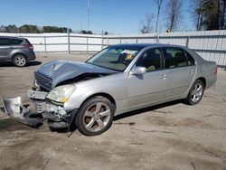 Salvage cars for sale at Dunn, NC auction: 2002 Lexus LS 430