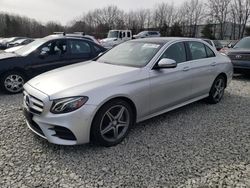 Salvage cars for sale at North Billerica, MA auction: 2017 Mercedes-Benz E 300 4matic