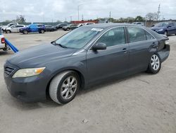 Salvage cars for sale at Homestead, FL auction: 2011 Toyota Camry Base