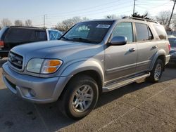 Salvage cars for sale at Moraine, OH auction: 2003 Toyota Sequoia SR5