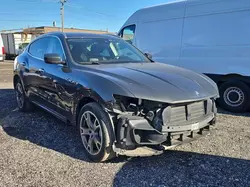 Maserati Levante Luxury salvage cars for sale: 2018 Maserati Levante Luxury