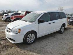 Salvage cars for sale at Kansas City, KS auction: 2019 Dodge Grand Caravan SE