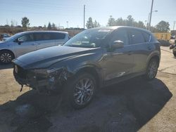 Salvage cars for sale at Gaston, SC auction: 2019 Mazda CX-5 Grand Touring