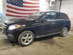 Salvage cars for sale at Lyman, ME auction: 2019 Mercedes-Benz GLE 400 4matic