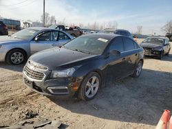 Salvage cars for sale at Pekin, IL auction: 2015 Chevrolet Cruze LT