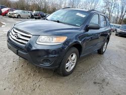 Salvage cars for sale at North Billerica, MA auction: 2012 Hyundai Santa FE GLS