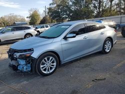 Salvage cars for sale at Eight Mile, AL auction: 2017 Chevrolet Malibu LT