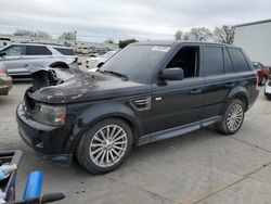 Salvage cars for sale at Sacramento, CA auction: 2011 Land Rover Range Rover Sport HSE