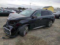 Salvage cars for sale at Sacramento, CA auction: 2018 Acura MDX Technology