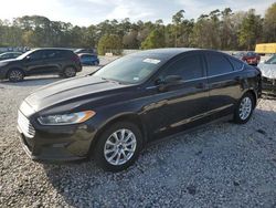 Salvage cars for sale at Houston, TX auction: 2016 Ford Fusion S