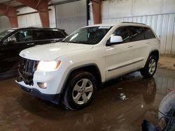 Salvage cars for sale at Lansing, MI auction: 2012 Jeep Grand Cherokee Laredo