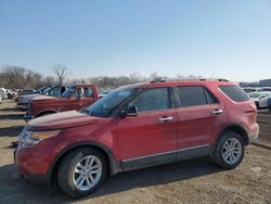 Ford Explorer salvage cars for sale: 2012 Ford Explorer XLT