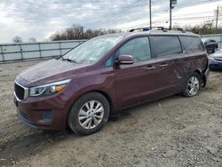 Salvage cars for sale at Hillsborough, NJ auction: 2017 KIA Sedona LX