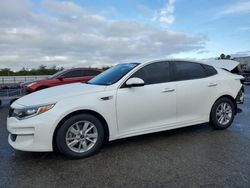 Salvage cars for sale at Fresno, CA auction: 2016 KIA Optima LX