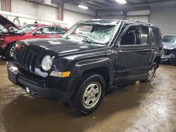 Salvage cars for sale at Elgin, IL auction: 2017 Jeep Patriot Sport