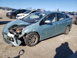 Salvage cars for sale at West Warren, MA auction: 2019 Toyota Prius