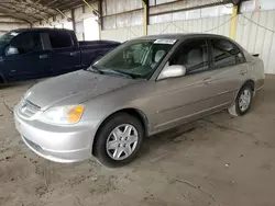 Honda Vehiculos salvage en venta: 2002 Honda Civic EX