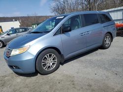 Salvage cars for sale at Grantville, PA auction: 2011 Honda Odyssey EXL