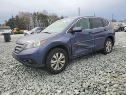 Salvage cars for sale at Mebane, NC auction: 2013 Honda CR-V EX