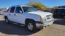 Chevrolet Avalanche salvage cars for sale: 2004 Chevrolet Avalanche C1500