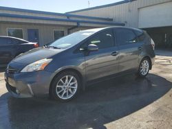 Salvage cars for sale at Fort Pierce, FL auction: 2014 Toyota Prius V