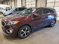 Salvage cars for sale at Blaine, MN auction: 2017 KIA Sorento EX