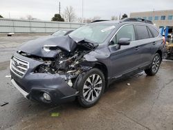 Subaru Vehiculos salvage en venta: 2016 Subaru Outback 2.5I Limited