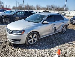 Volkswagen salvage cars for sale: 2012 Volkswagen Passat SE