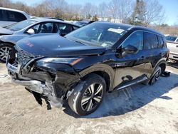 Salvage cars for sale at North Billerica, MA auction: 2023 Nissan Rogue SL