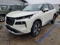 Nissan Rogue Platinum Vehiculos salvage en venta: 2021 Nissan Rogue Platinum