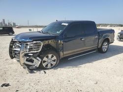 Salvage cars for sale at New Braunfels, TX auction: 2020 Ford F150 Supercrew