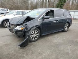 Salvage cars for sale at Glassboro, NJ auction: 2017 Honda Odyssey EXL