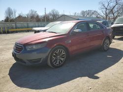 Salvage cars for sale at Wichita, KS auction: 2013 Ford Taurus Limited